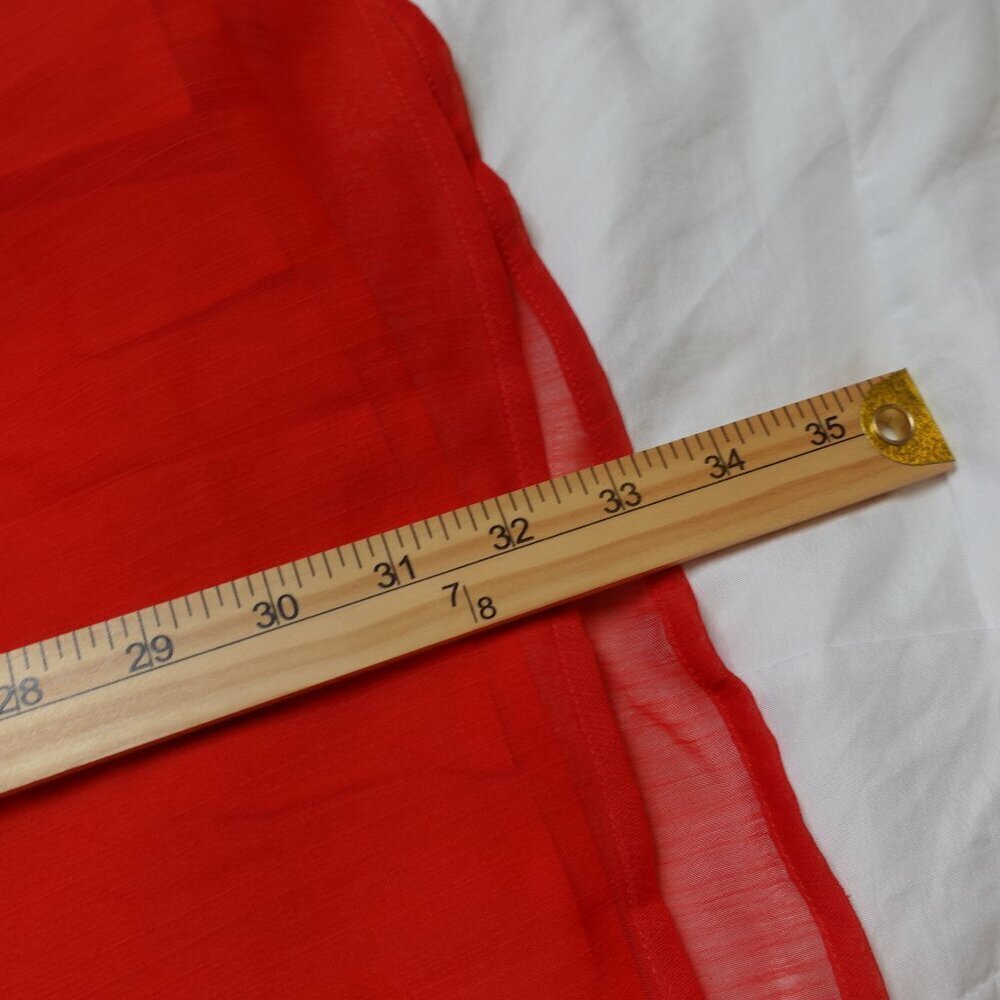 Anthropologie 11.1 Tyhlo Red tunic mini dress Women's size XS - Picture 8 of 10